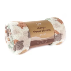 LIV Outdoor Abstract Print Sherpa Throw Blanket -Big Agnes Sales Store 1005532 800 auto