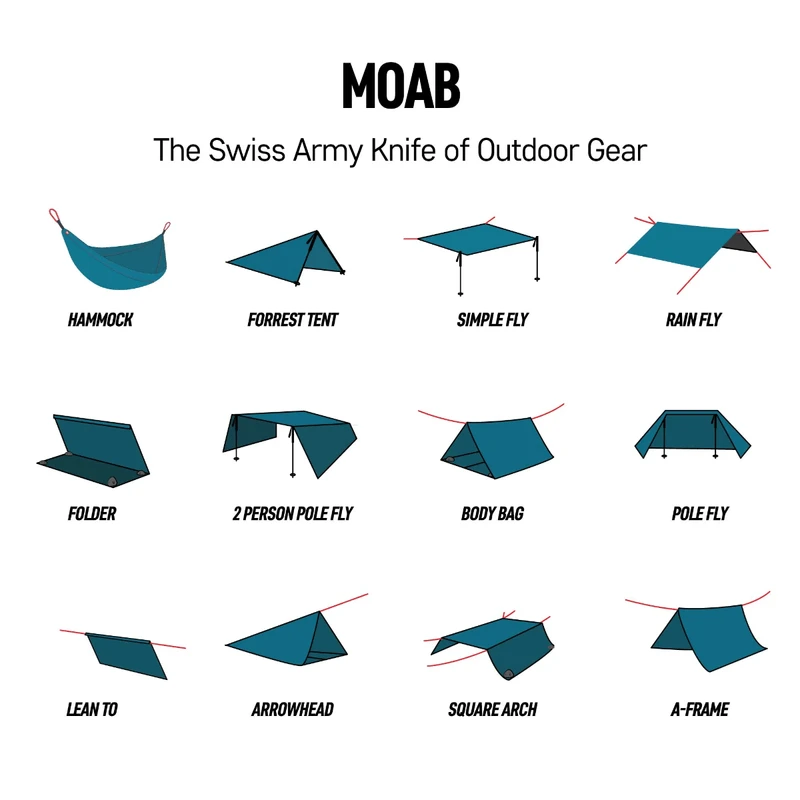 Grand Trunk Moab All-In-One Shelter Hammock 4 Grand Trunk Moab All-In-One Shelter Hammock - Image 4