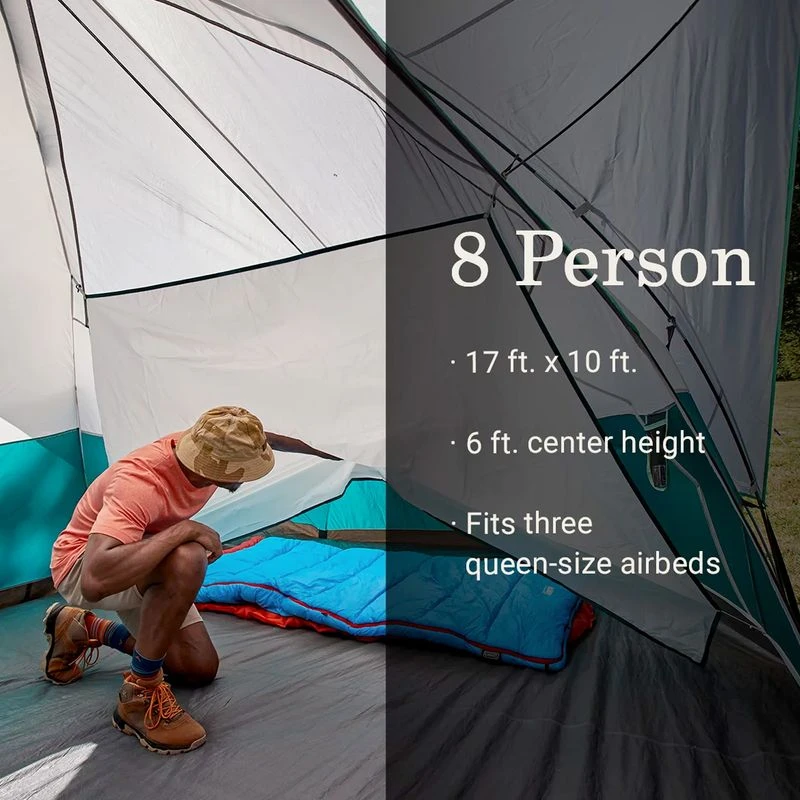 Coleman Blue Springs II 8-Person Camping Tent 1 Coleman Blue Springs II 8-Person Camping Tent